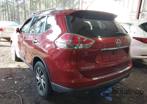 2014 Nissan Rogue Sl from USA, damaged, VIN 5N1AT2MVXEC835683